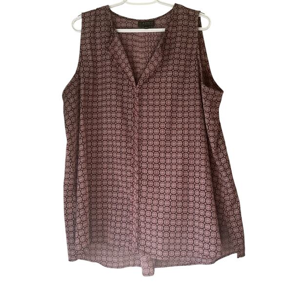 Cameo Appearance Purple / White Tank Top Size 2X - Picture 1 of 12